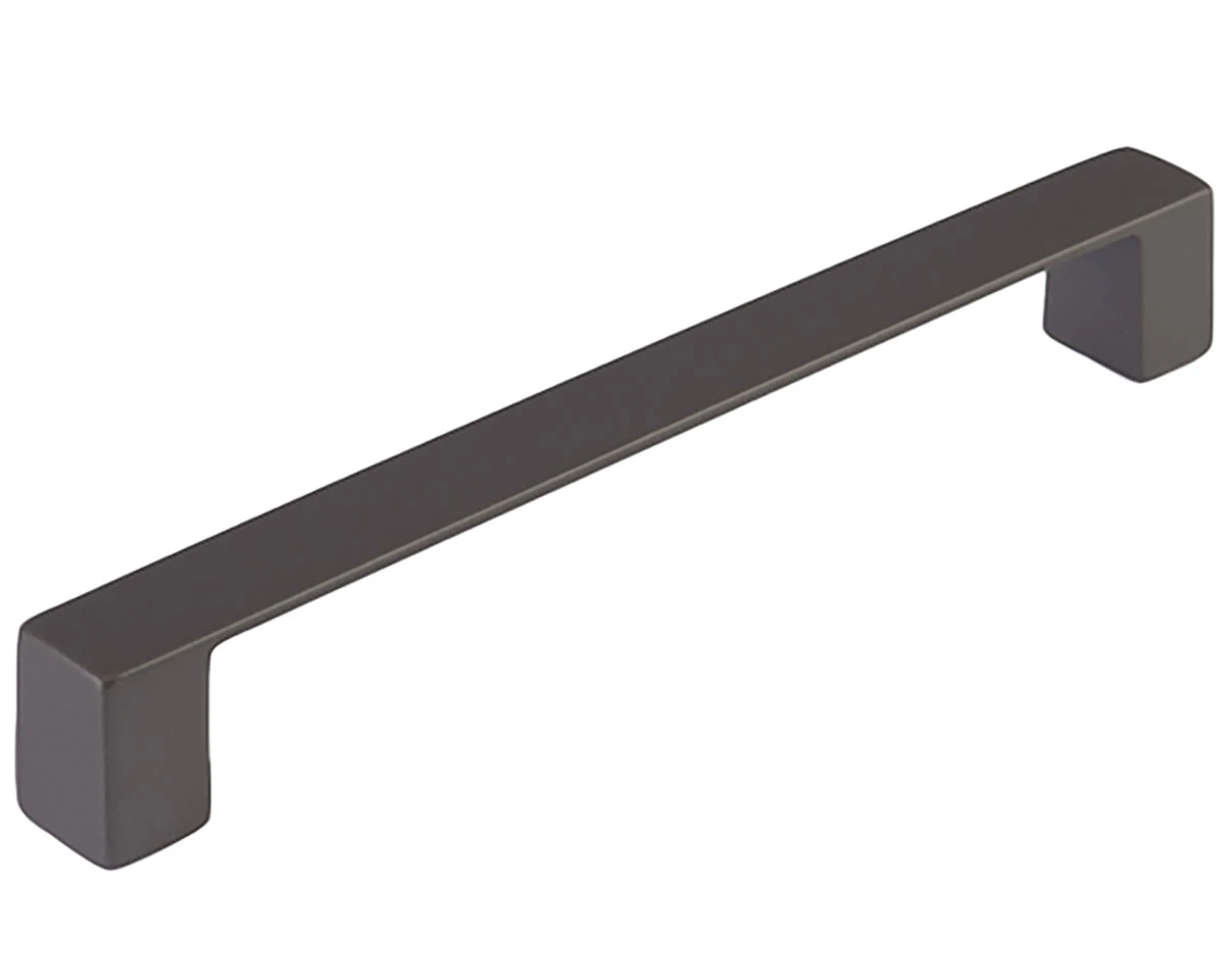 Schaub And Company Italian Designs Classico 6-5/16" (160mm) Center-to-Center Cabinet Pull (Gun Metal) 1 Schaub And Company Italian Designs Classico 6-5/16" (160mm) Center-to-Center Cabinet Pull (Gun Metal)