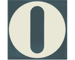 Schwinn Originals Alphabet 1-25/32" (45mm) Center-to-Center House Numbers