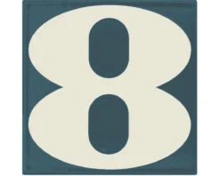 Schwinn Originals Alphabet 1-25/32" (45mm) Center-to-Center House Numbers -Amerock Sales Shop 60159 big