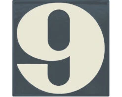 Schwinn Originals Alphabet 1-25/32" (45mm) Center-to-Center House Numbers -Amerock Sales Shop 60160 big