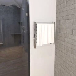 Amba Radiant Plug-in Or Hardwired Small Straight Towel Warmer - 20-3/8" (518mm)W X 21-1/4" (540mm)H- Wall Mounted (Polished Stainless Steel) 9 Amba Radiant Plug-in Or Hardwired Small Straight Towel Warmer - 20-3/8" (518mm)W X 21-1/4" (540mm)H- Wall Mounted (Polished Stainless Steel) -Amerock Sales Shop ATW RWHS SP beauty 3 big