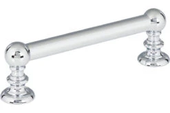 Atlas Homewares Victoria 3-3/4" (96mm) Center-to-Center Pull (Polished Chrome)
