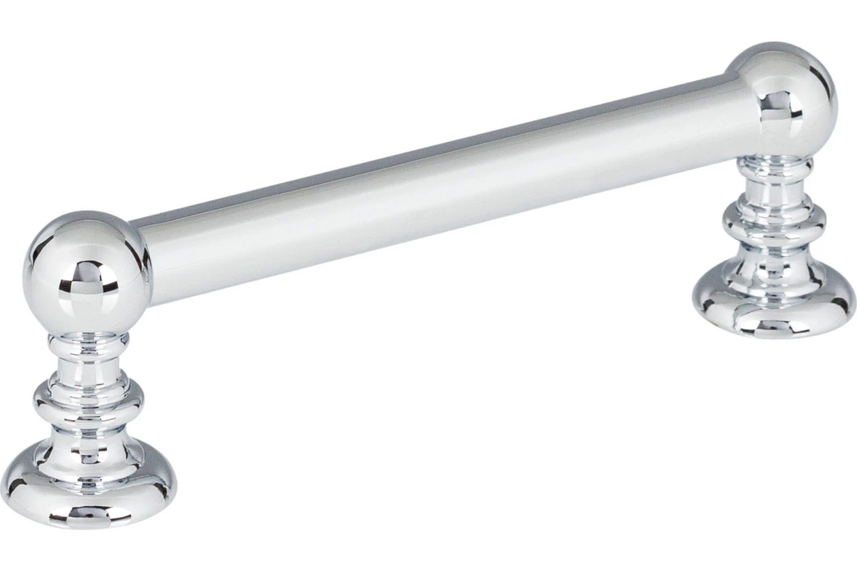 Atlas Homewares Victoria 3-3/4" (96mm) Center-to-Center Pull (Polished Chrome) 1 Atlas Homewares Victoria 3-3/4" (96mm) Center-to-Center Pull (Polished Chrome)