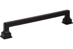 Atlas Homewares Erika 6-5/16" (160mm) Center-to-Center Pull (Matte Black)