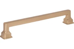 Atlas Homewares Erika 6-5/16" (160mm) Center-to-Center Pull (Warm Brass)