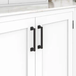 Atlas Homewares Erika 7-9/16" (192mm) Center-to-Center Pull (Matte Black) 7 Atlas Homewares Erika 7-9/16" (192mm) Center-to-Center Pull (Matte Black) -Amerock Sales Shop ahw a625 bl 4 big