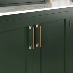 Atlas Homewares Erika 7-9/16" (192mm) Center-to-Center Pull (Warm Brass) -Amerock Sales Shop ahw a625 wb 3 big