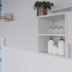 Atlas Homewares Atwood 6-5/16" (160mm) Center-to-Center Cabinet Pull (Brushed Nickel) -Amerock Sales Shop ahw a632 brn 5 big