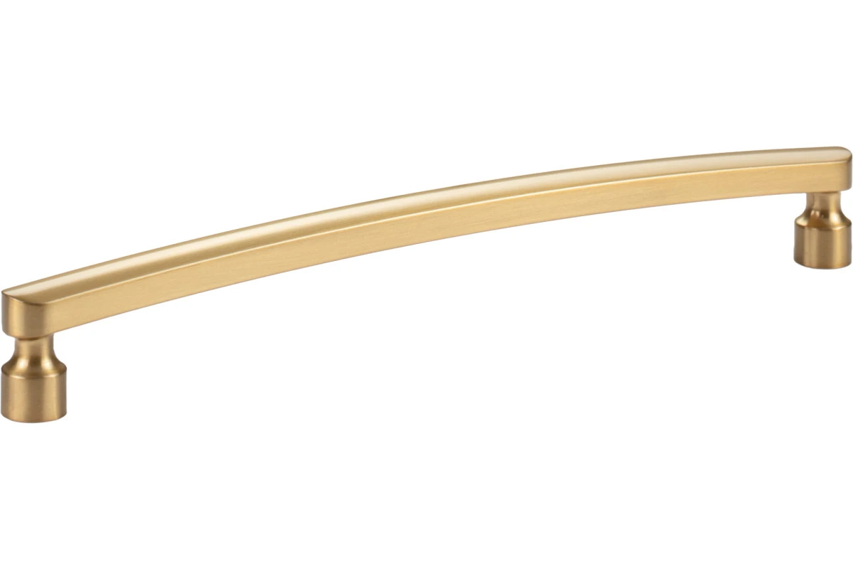 Atlas Homewares Lennox 7-9/16" (192mm) Center-to-Center Pull (Warm Brass) 1 Atlas Homewares Lennox 7-9/16" (192mm) Center-to-Center Pull (Warm Brass)