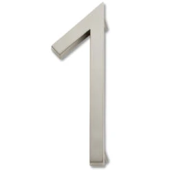 Atlas Homewares Avalon 6" (152mm) House Numbers - (Brushed Nickel) -Amerock Sales Shop ahw avn1 brn big 1