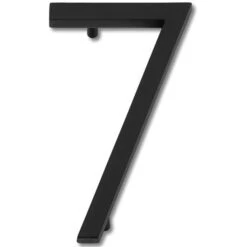 Atlas Homewares Avalon 6" (152mm) House Numbers - (Matte Black) -Amerock Sales Shop ahw avn7 l bl big