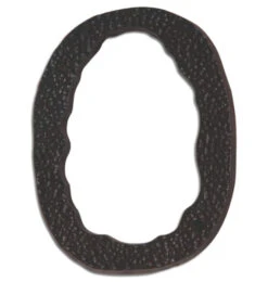 Atlas Homewares Jagged Hammered 5-1/2" (140mm) House Numbers - (Aged Bronze)