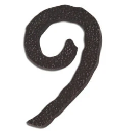Atlas Homewares Jagged Hammered 5-1/2" (140mm) House Numbers - (Aged Bronze) -Amerock Sales Shop ahw hn9l o big