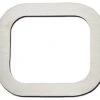 Atlas Homewares Paragon 4" (102mm) House Numbers & Letters, Adhesive Mount - (Brushed Stainless Steel)