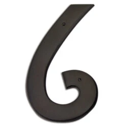Atlas Homewares Mission 5-1/2" (140mm) House Numbers (Oil Rubbed Bronze) -Amerock Sales Shop ahw rcn6 o big