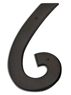 Atlas Homewares Mission 5-1/2" (140mm) House Numbers (Oil Rubbed Bronze) -Amerock Sales Shop ahw rcn6 o huge 1