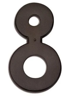 Atlas Homewares Mission 5-1/2" (140mm) House Numbers (Oil Rubbed Bronze) -Amerock Sales Shop ahw rcn8 o huge
