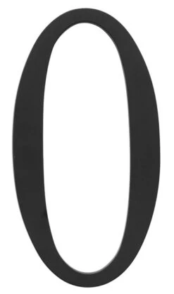 Atlas Homewares Traditionalist 6" (152mm) House Numbers - (Black)