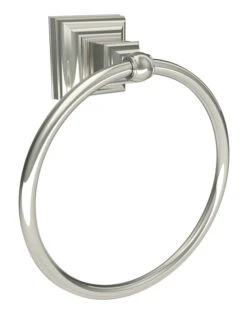 CLOSOUT SPECIAL! - Amerock Markham Towel Ring -Amerock Sales Shop ame bh26511pn silo lit 19 big 1