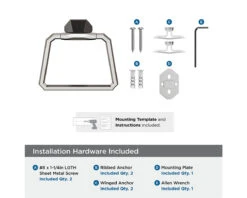 Amerock St. Vincent Towel Ring 20 Amerock St. Vincent Towel Ring -Amerock Sales Shop ame bh36042g10 hardware big