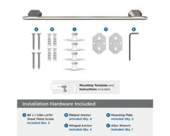 Amerock St. Vincent 18" (457mm) Towel Bar -Amerock Sales Shop ame bh36043g10 hardware big