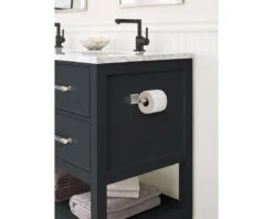 Amerock Glacio Single Post Toilet Paper Holder -Amerock Sales Shop ame bh36061cg10 lifestyle 2 big