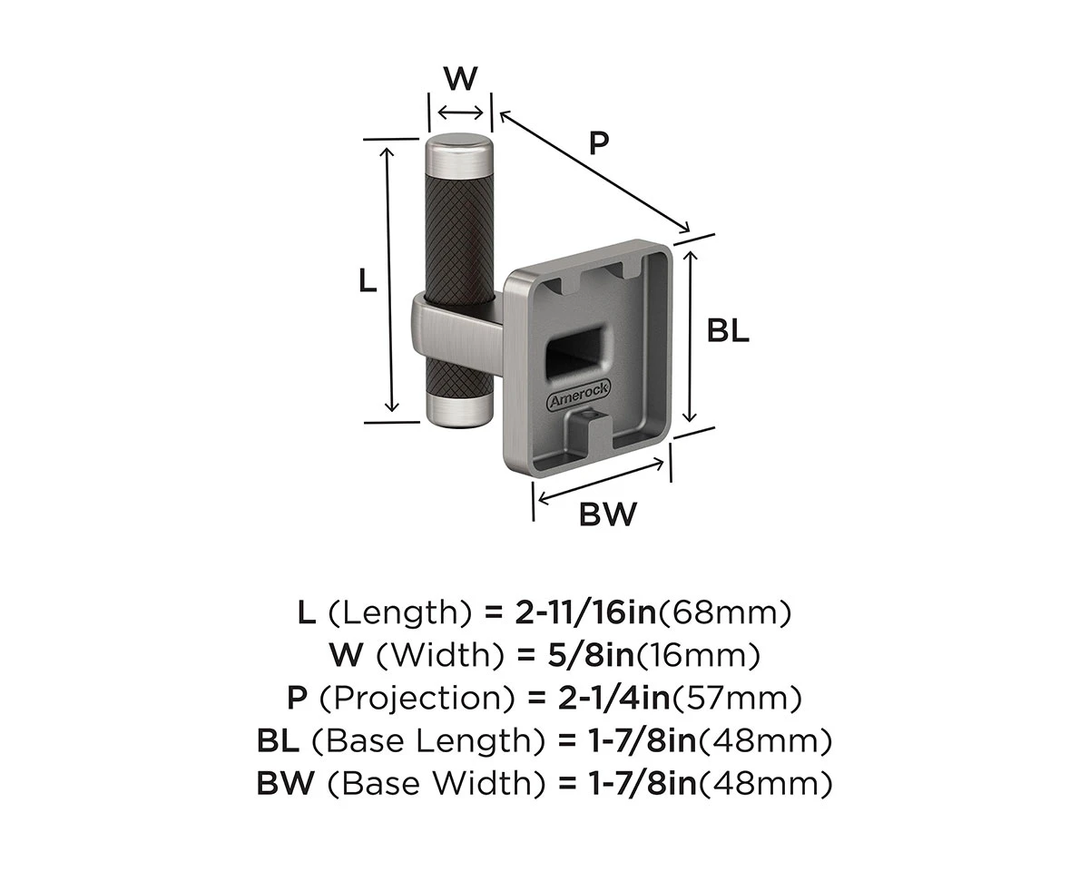 Amerock Esquire Single Robe Hook 7 Amerock Esquire Single Robe Hook - Image 7