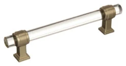 Amerock Glacio 3" (76mm) Center-to-Center Cabinet Pull -Amerock Sales Shop ame bp36655cbbz big