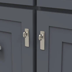 Belwith Keeler Bijou Astoria 3-1/2" (89mm) Backplate (Satin Nickel) 6 Belwith Keeler Bijou Astoria 3-1/2" (89mm) Backplate (Satin Nickel) -Amerock Sales Shop b056380 56379 sn lifestyle big