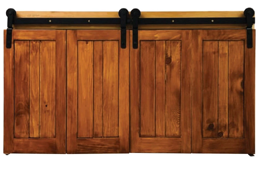 BarnFold 2-Panel 28" (711mm) Bi-Fold Barn Door Track Set - (50 Lb.) 5 BarnFold 2-Panel 28" (711mm) Bi-Fold Barn Door Track Set - (50 Lb.) - Image 5