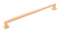 Hickory Hardware Studio 12" (305mm) Center-to-Center Cabinet Pull (Brushed Golden Brass)