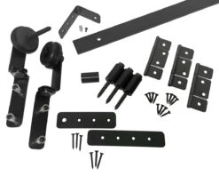 BarnFold 2-Panel 28" (711mm) Bi-Fold Barn Door Track Set - (50 Lb.)