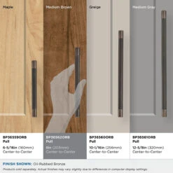 Amerock Bronx 8" (203mm) Center-to-Center Cabinet Pull (Oil Rubbed Bronze) -Amerock Sales Shop bp36562orb bronx collage big