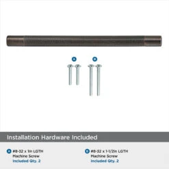 Amerock Bronx 8" (203mm) Center-to-Center Cabinet Pull (Oil Rubbed Bronze) -Amerock Sales Shop bp36562orb bronx hardware big