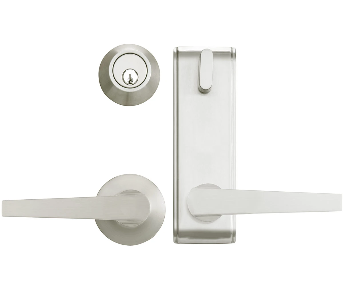 Brinks SF232 Interconnect Deadbolt Lock - Anna Lever Interior Trim (SC1 Schlage Keyway) 1 Brinks SF232 Interconnect Deadbolt Lock - Anna Lever Interior Trim (SC1 Schlage Keyway)