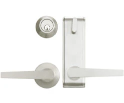 Brinks SF232 Interconnect Deadbolt Lock - Anna Lever Interior Trim (KW1 Kwikset Keyway)