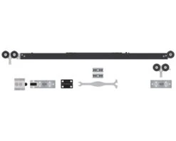 Cavity Sliders SofStop Carriage Pack With Twin Soft-Close And One Track Stop, For Doors Up To 176lbs, 36" Min. Door Width