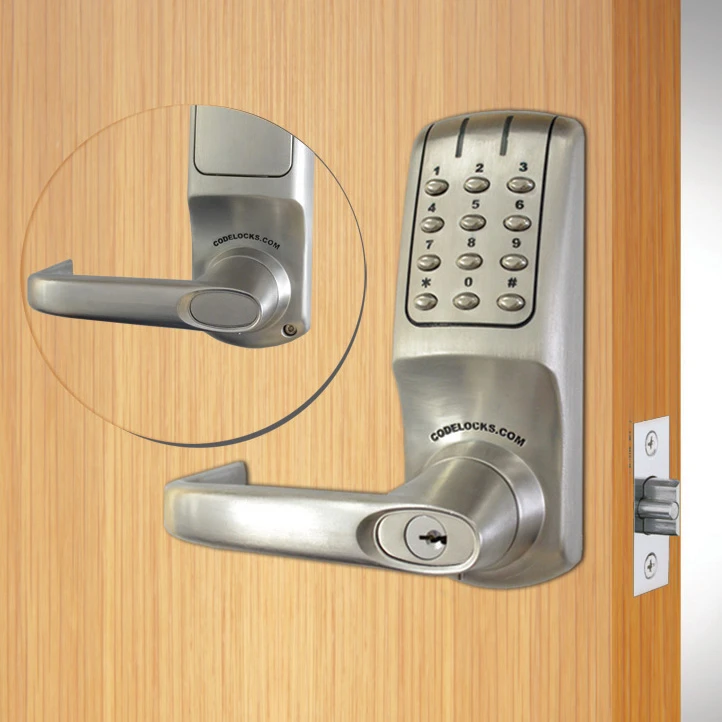 Codelock CL5210 Heavy-Duty Electronic Push-Button Keyless Commercial Lockset 3 Codelock CL5210 Heavy-Duty Electronic Push-Button Keyless Commercial Lockset - Image 3