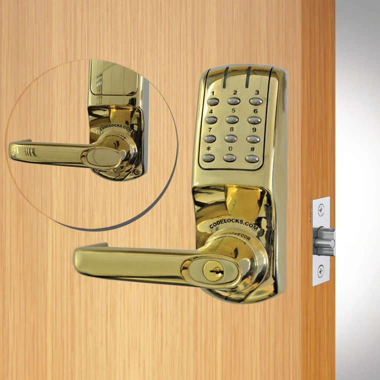 Codelock CL5210 Heavy-Duty Electronic Push-Button Keyless Commercial Lockset 7 Codelock CL5210 Heavy-Duty Electronic Push-Button Keyless Commercial Lockset - Image 7