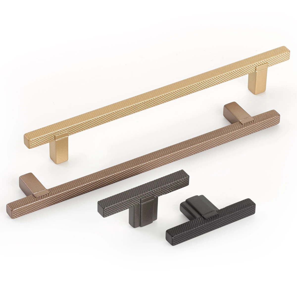 Schaub And Company Quadrato 12-5/8" (321mm) Center-to-Center Cabinet Pull (Gun Metal) 5 Schaub And Company Quadrato 12-5/8" (321mm) Center-to-Center Cabinet Pull (Gun Metal) - Image 5