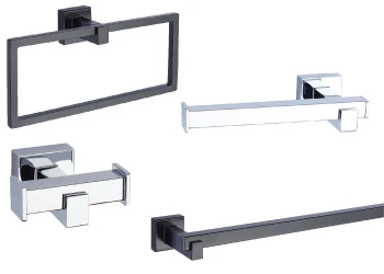 Taymor 1948 Square 30" (762mm) Towel Bar (Polished Chrome) 2 Taymor 1948 Square 30" (762mm) Towel Bar (Polished Chrome) - Image 2