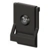 Deltana Modern Door Knocker With UL Door Viewer (Oil Rubbed Bronze)