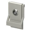 Deltana Modern Door Knocker With UL Door Viewer (Satin Nickel)