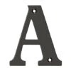 Deltana 4" (102mm) Solid Brass House Letters - (Oil Rubbed Bronze)