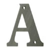 Deltana 4" (102mm) Solid Brass House Letters - (Antique Nickel)