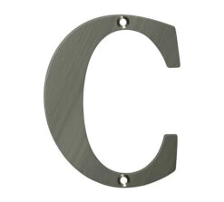 Deltana 4" (102mm) Solid Brass House Letters - (Antique Nickel) 22 Deltana 4" (102mm) Solid Brass House Letters - (Antique Nickel) -Amerock Sales Shop del rl4c 15a big