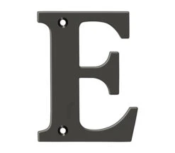 Deltana 4" (102mm) Solid Brass House Letters - (Oil Rubbed Bronze) 24 Deltana 4" (102mm) Solid Brass House Letters - (Oil Rubbed Bronze) -Amerock Sales Shop del rl4e 10b big