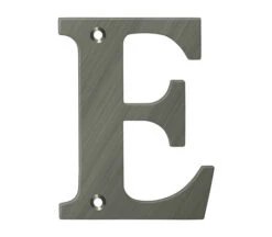 Deltana 4" (102mm) Solid Brass House Letters - (Antique Nickel) 24 Deltana 4" (102mm) Solid Brass House Letters - (Antique Nickel) -Amerock Sales Shop del rl4e 15a big