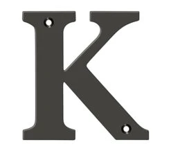 Deltana 4" (102mm) Solid Brass House Letters - (Oil Rubbed Bronze) 30 Deltana 4" (102mm) Solid Brass House Letters - (Oil Rubbed Bronze) -Amerock Sales Shop del rl4k 10b big