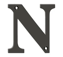 Deltana 4" (102mm) Solid Brass House Letters - (Oil Rubbed Bronze) 33 Deltana 4" (102mm) Solid Brass House Letters - (Oil Rubbed Bronze) -Amerock Sales Shop del rl4n 10b big